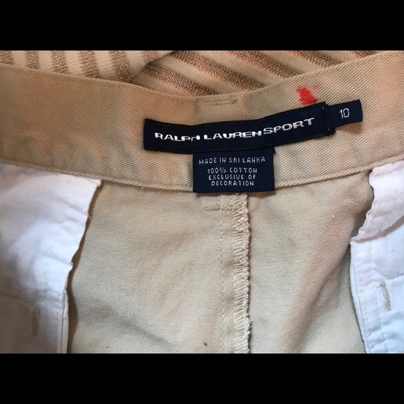 🍀EUC 2 for $15 Ralph Lauren Soirt Khaki shorts. - Picture 4 of 4
